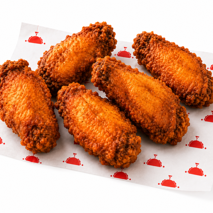 Crispy Wings (6 Kpl)